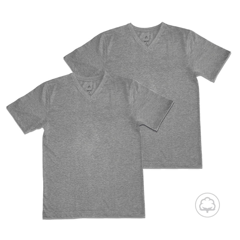 boston-ropa-interior-camiseta-manga-corta-cuello-v-prenda-gris