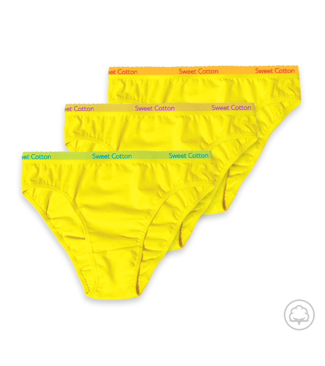 boston-ropa-interior-sweet-cotton-mujeres-bikini-algodon-elastico-visible-399-amarillo-destacado-algodon