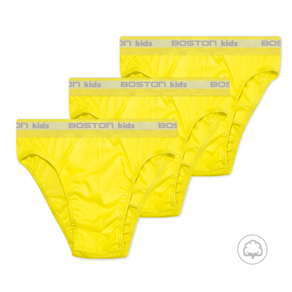 boston-ropa-interior-kids-ninos-bikini-deportivo-elastico-visible-879n-amarillo-algodon
