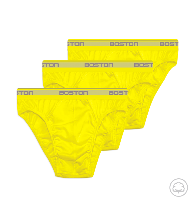 boston-ropa-interior-bikini-deportivo-elastico-visible-prenda-879-amarillo-destacado-algodon