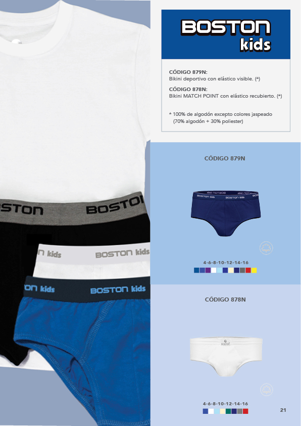 Beston Ropa Catálogo Digital - BOSTON Ropa Interior